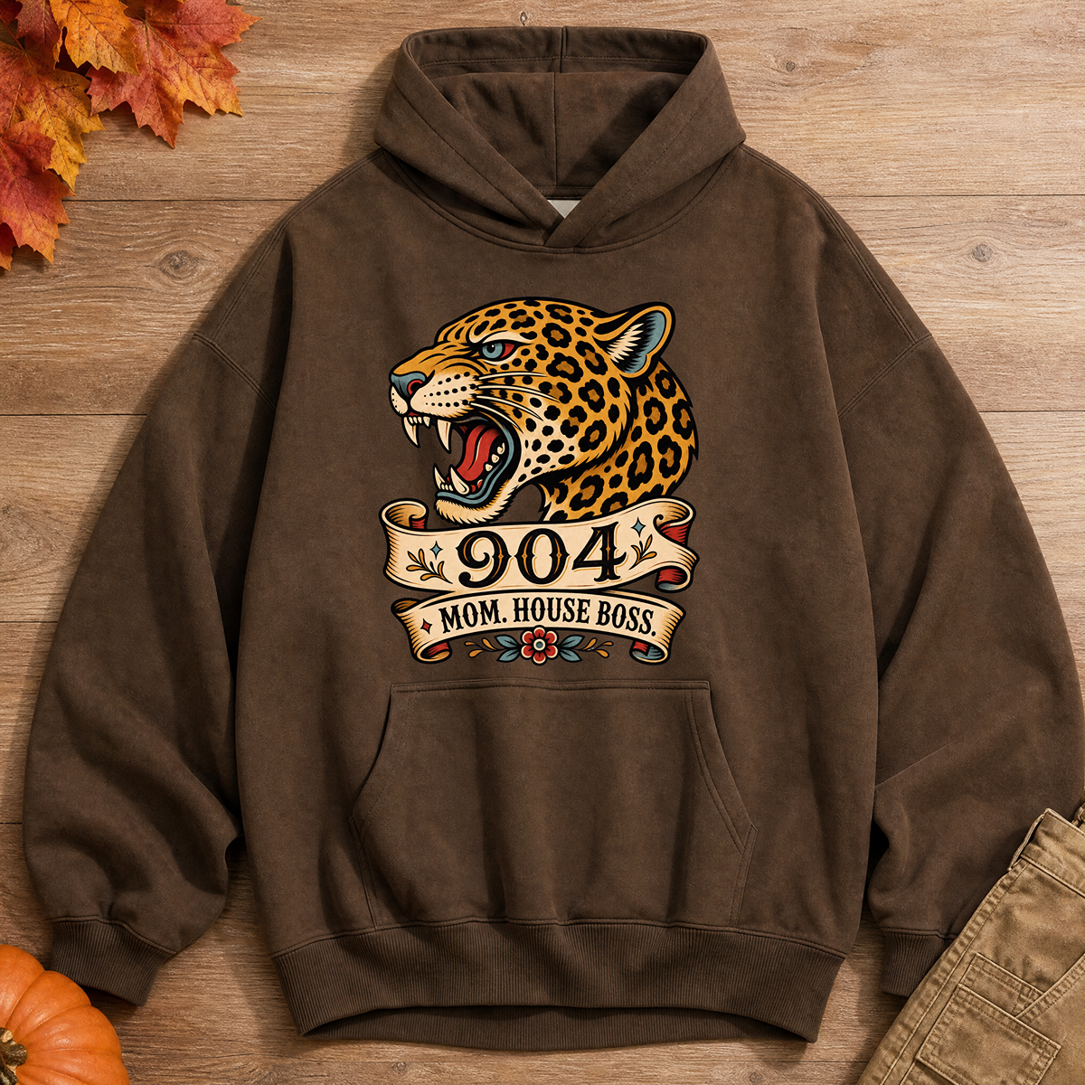 904 Mom House Boss Hoodie | Jacksonville Graphic Sweatshirt