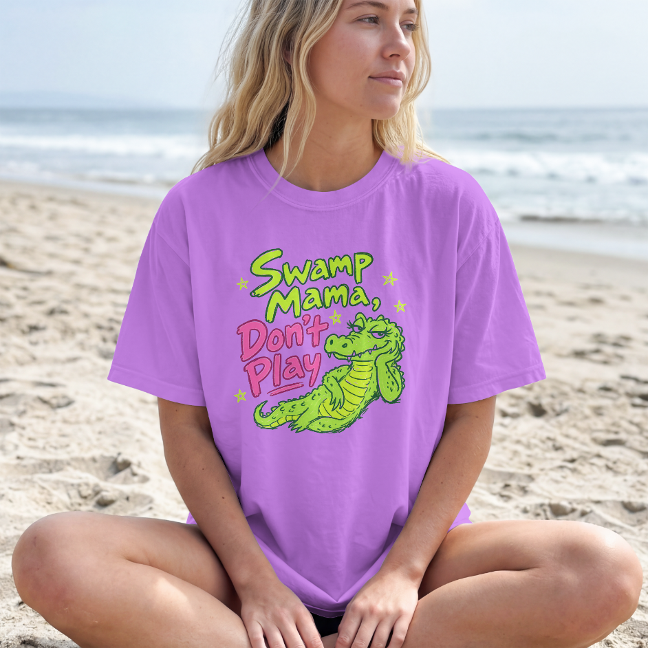 Swamp Mama Don't Play T-Shirt | Jacksonville River City Tee