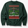 Silent Night, Humid Night Ugly Christmas Sweatshirt