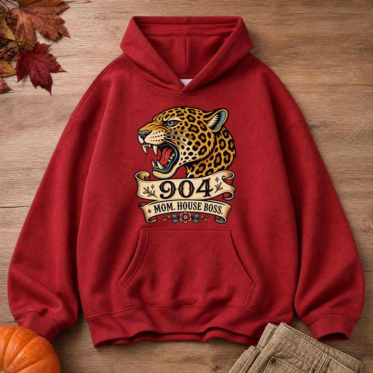 904 Mom House Boss Hoodie | Jacksonville Graphic Sweatshirt