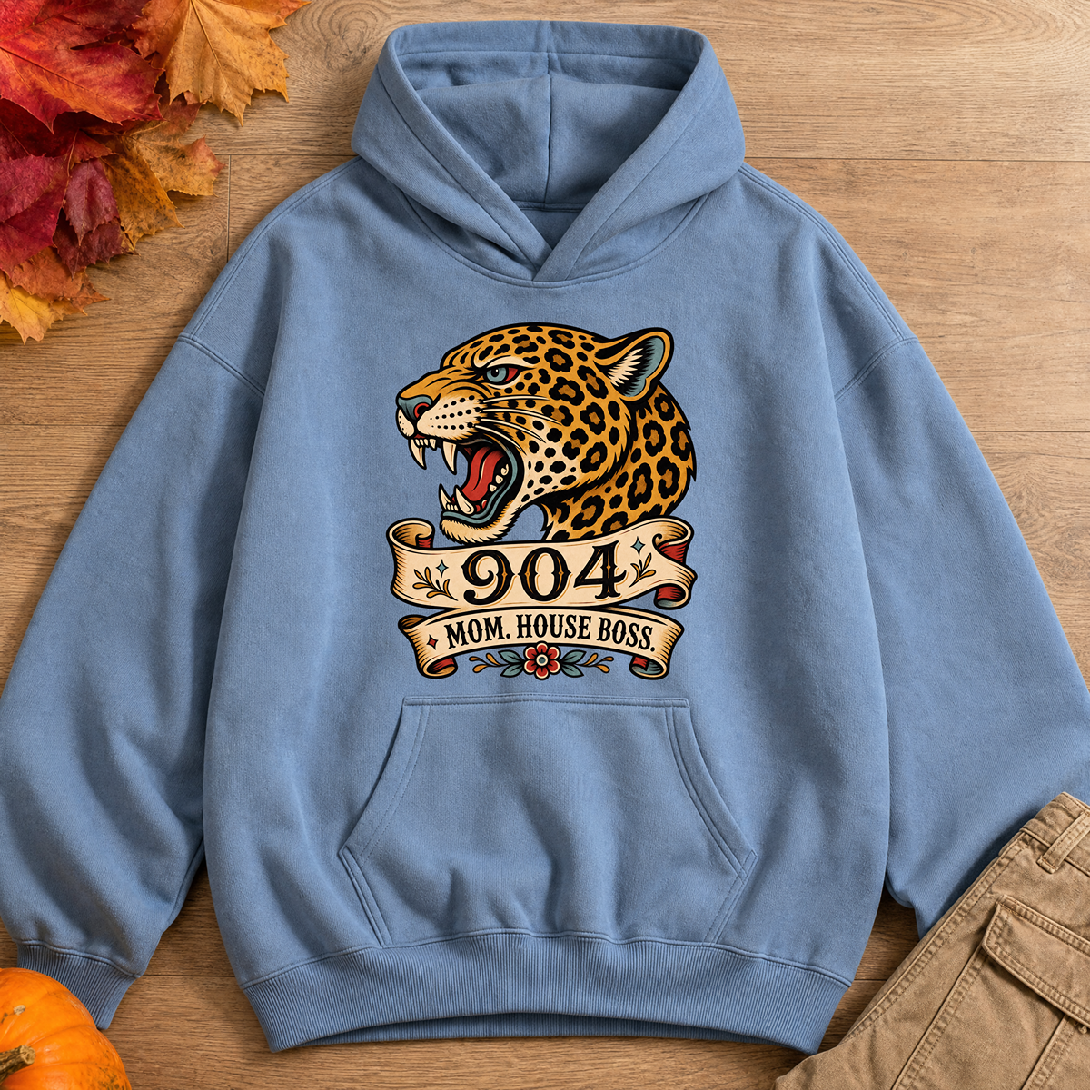904 Mom House Boss Hoodie | Jacksonville Graphic Sweatshirt