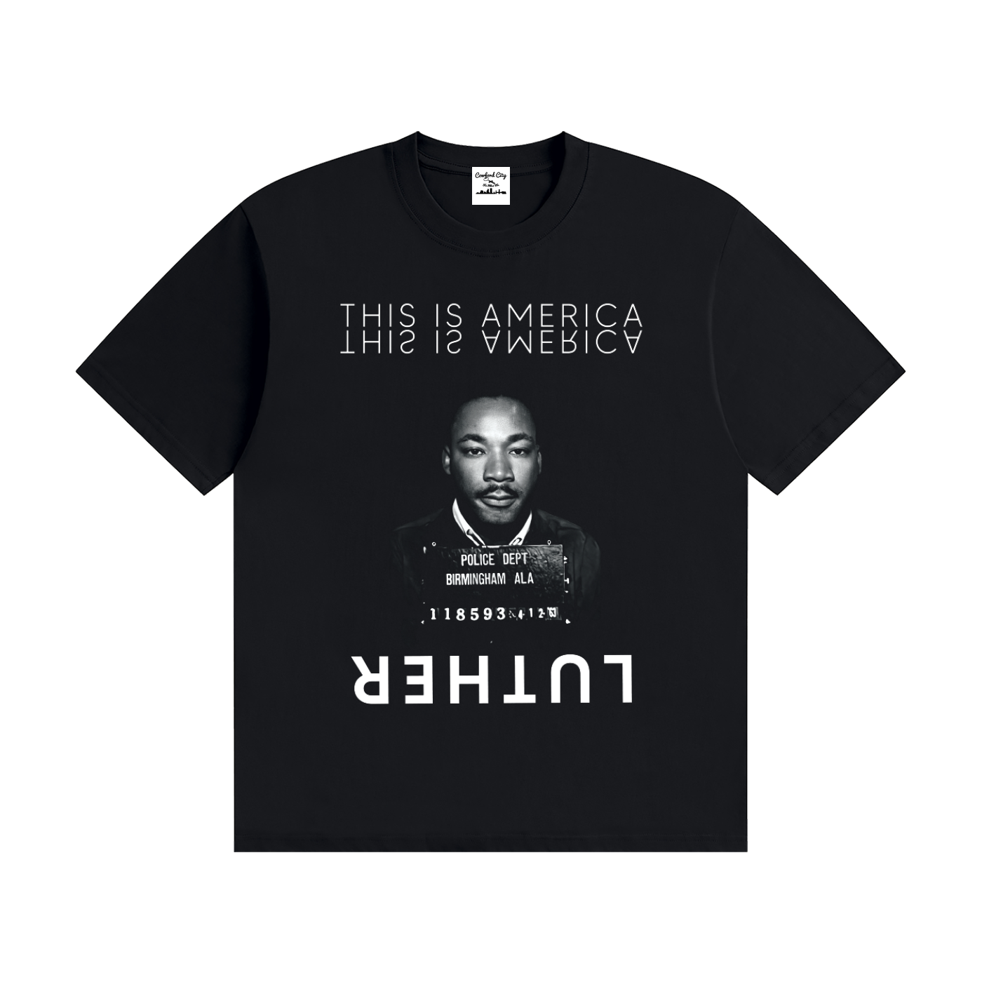This Is America" Dr. King Tribute T-Shirt | Unisex Cotton Graphic Tee