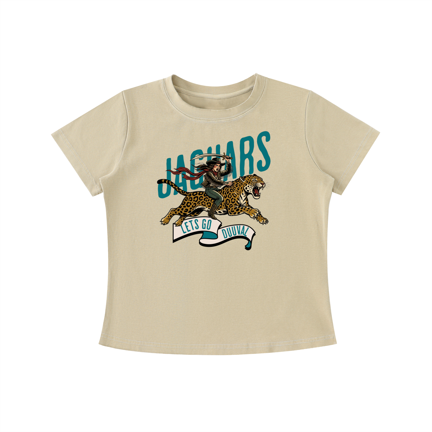 Let's Go Duuval-Feral Aunts Social Club Tee Shirt