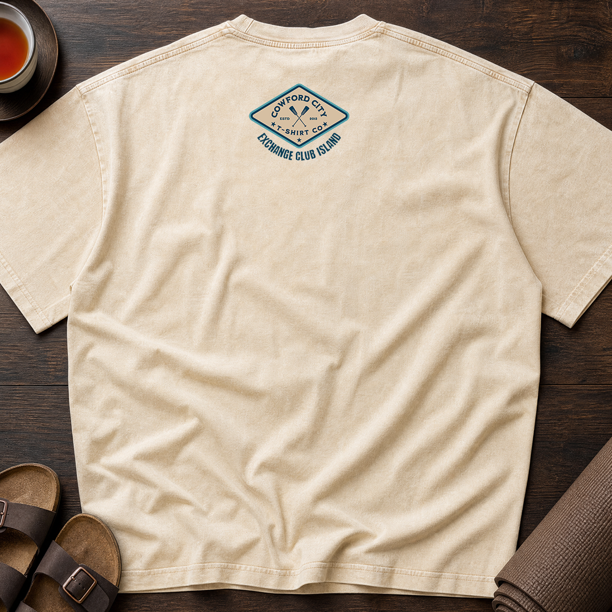 River Grit Jacksonville Rowing Tee | Cowford City Tee Co