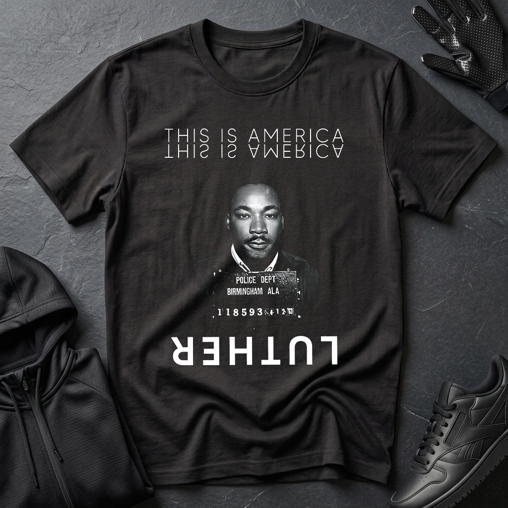 This Is America" Dr. King Tribute T-Shirt | Unisex Cotton Graphic Tee