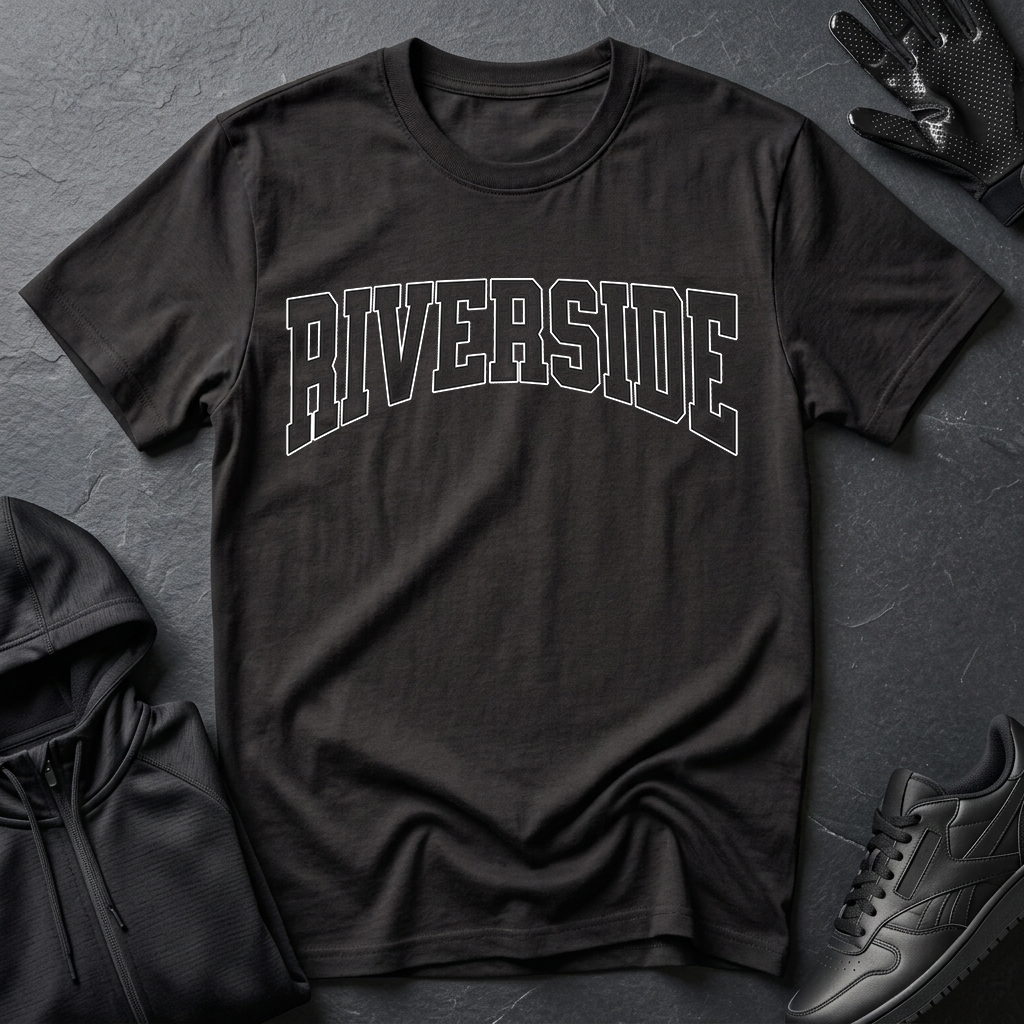 Historic Riverside Tee | Jacksonville St. Johns River Unisex Black Shirt