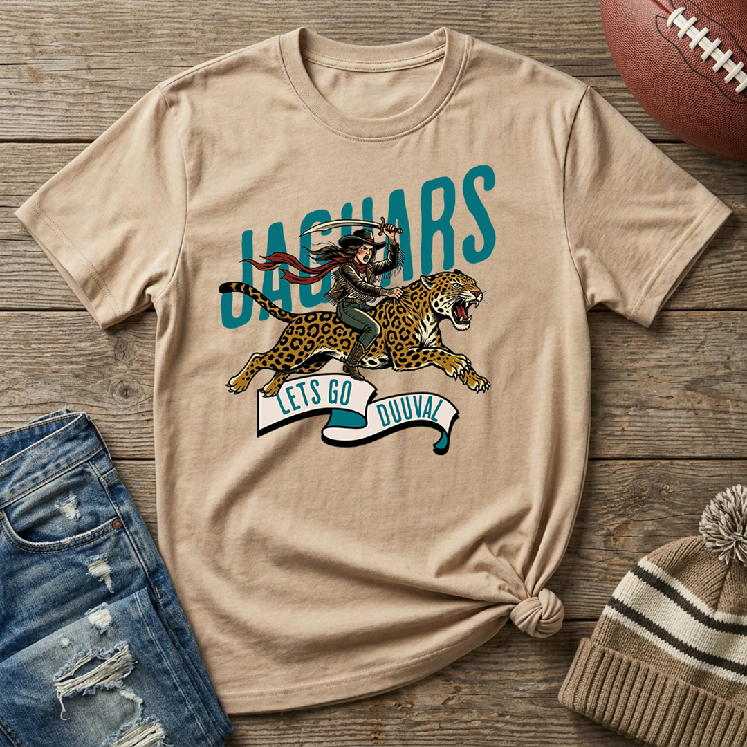 Let's Go Duuval-Feral Aunts Social Club Tee Shirt