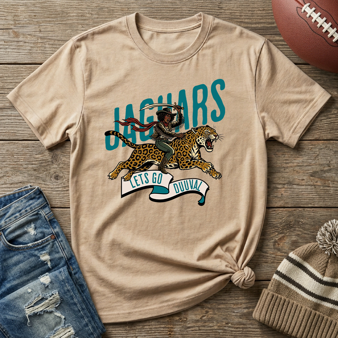 Let's Go Duuval-Feral Auntie Social Club Tee Shirt