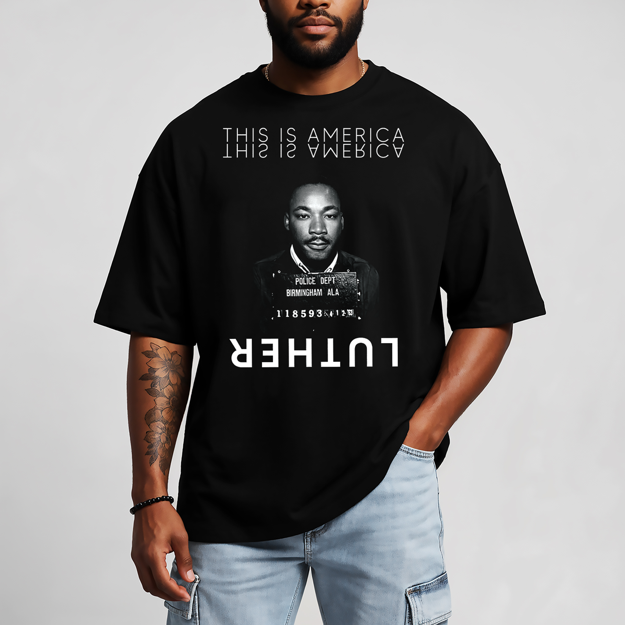 This Is America" Dr. King Tribute T-Shirt | Unisex Cotton Graphic Tee