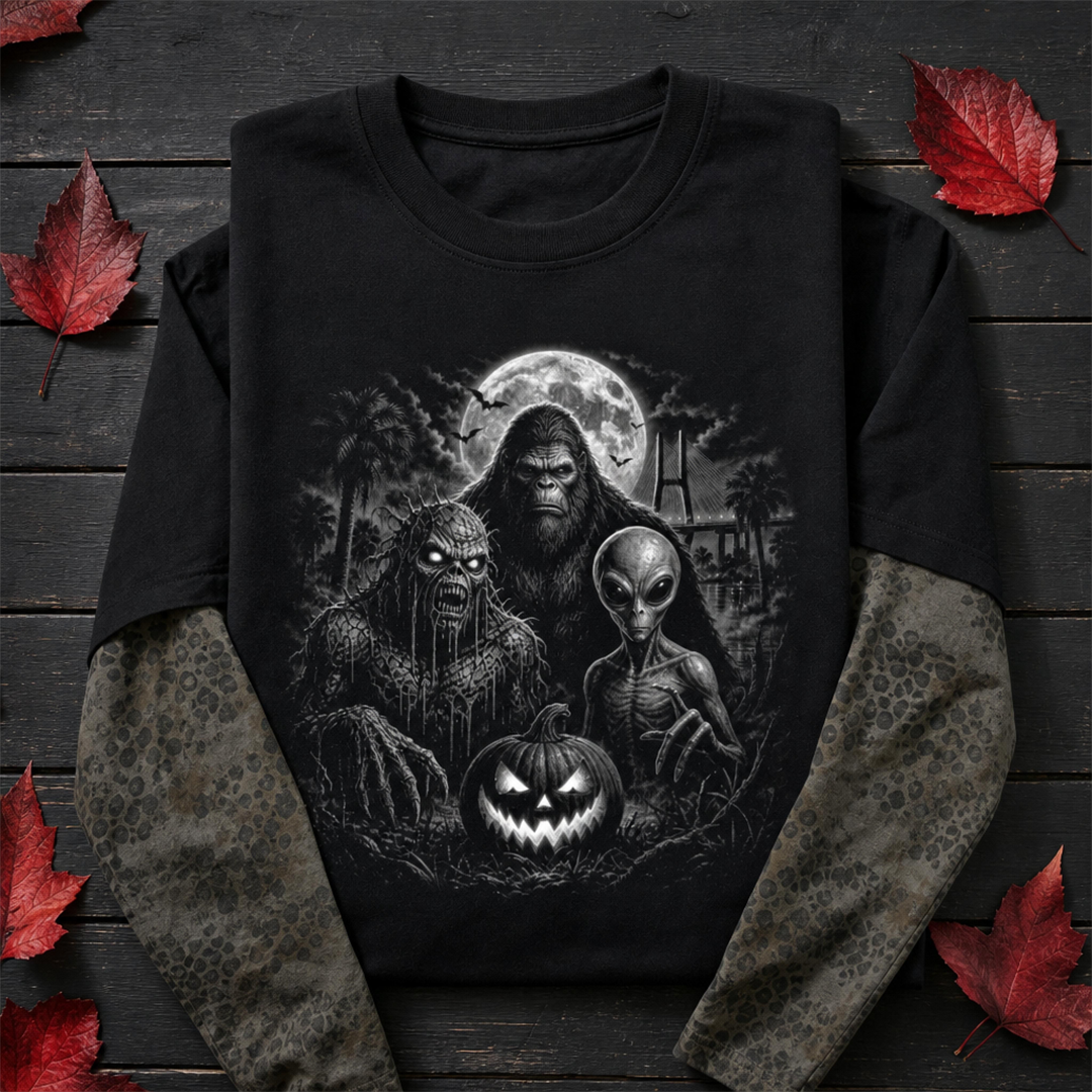 Duval Cryptid Crew Halloween Long Sleeve Tee