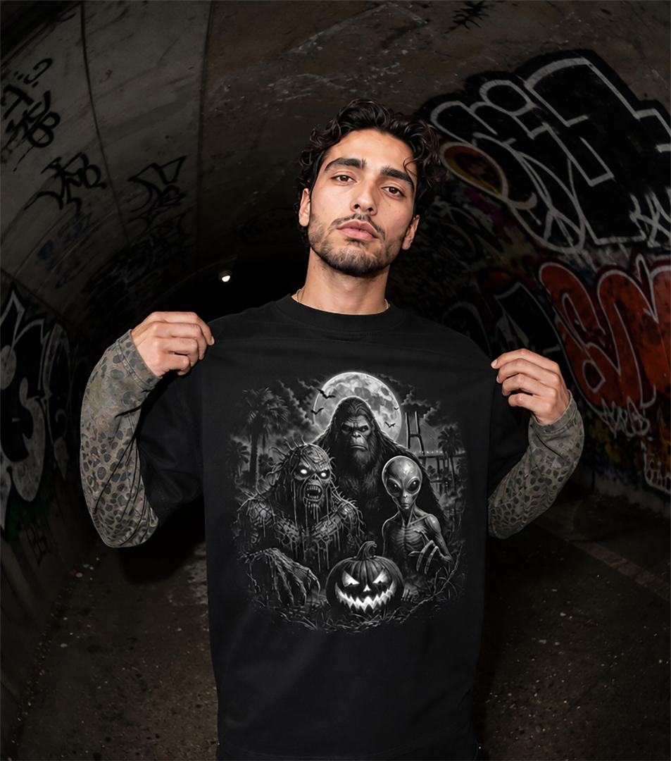 Duval Cryptid Crew Halloween Long Sleeve Tee