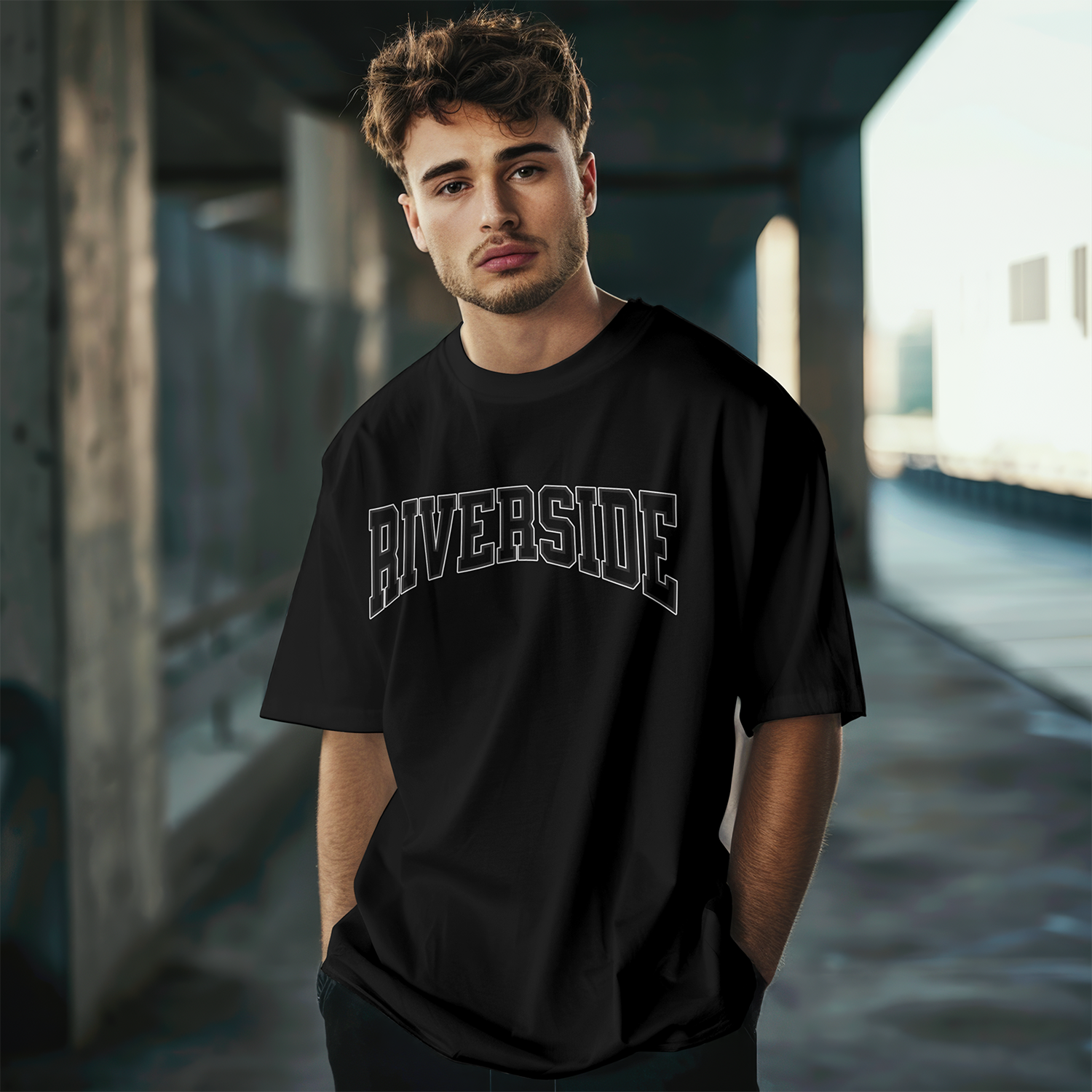 Historic Riverside Tee | Jacksonville St. Johns River Unisex Black Shirt
