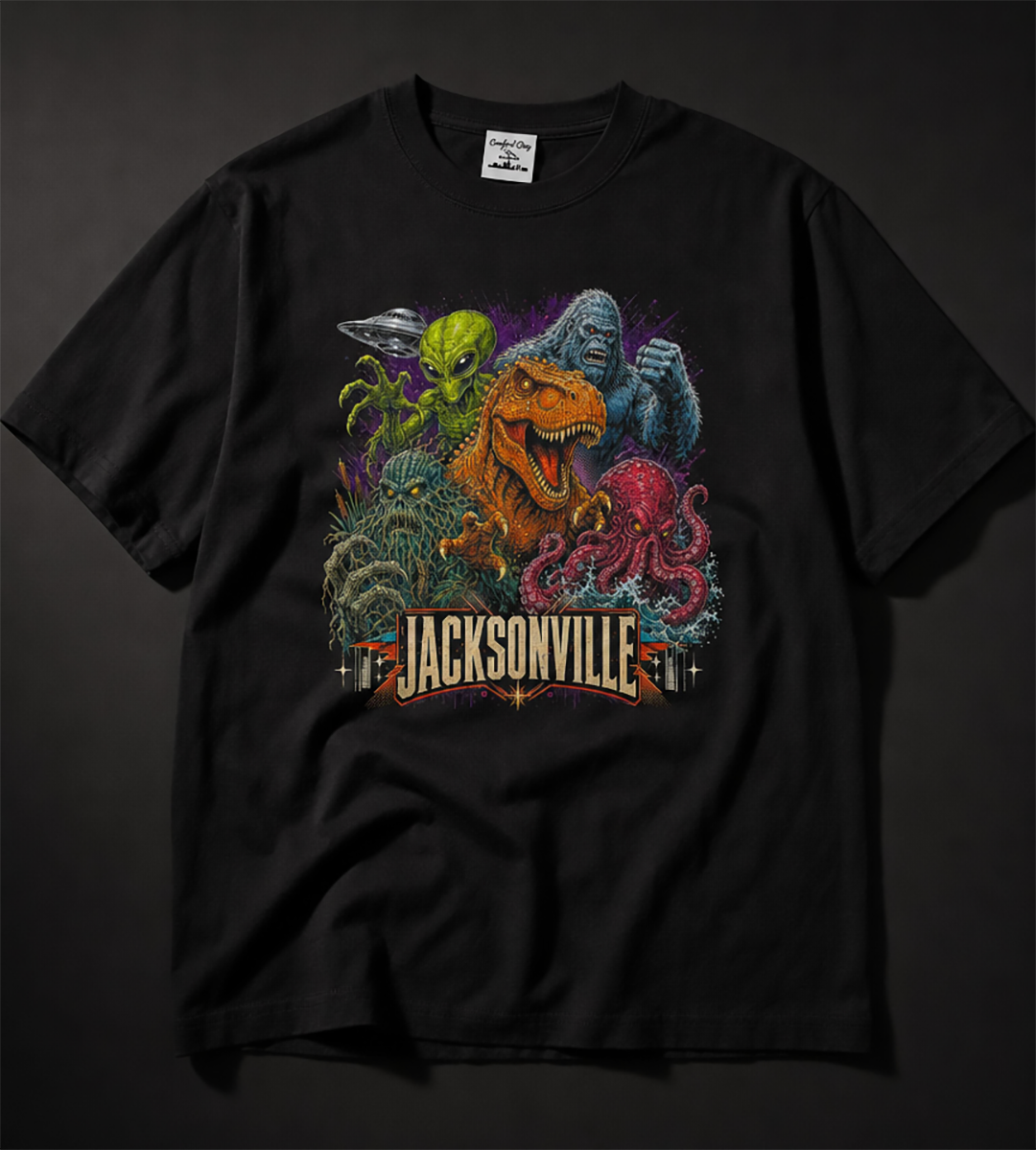 Rex Unleashed – Jacksonville Monster Graphic Tee
