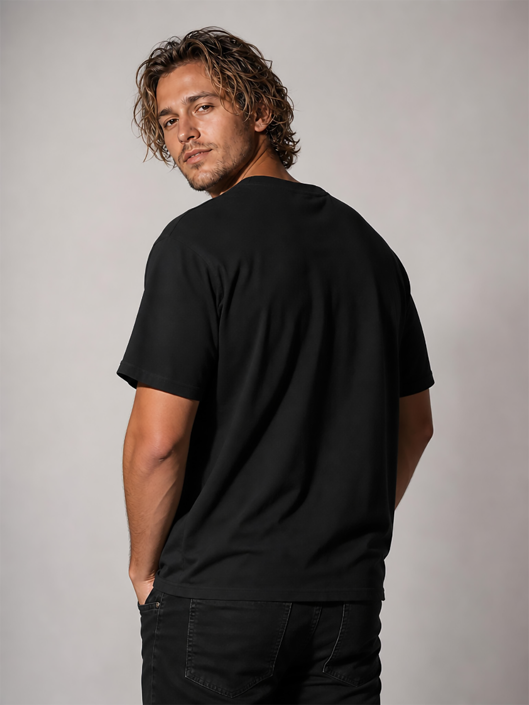 Rex Attack! Skater Dinosaur Boxy Graphic Tee – Oversized Heavyweight Cotton T-Shirt