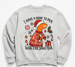 Rex the Dino Ugly Christmas Sweatshirt | Jacksonville