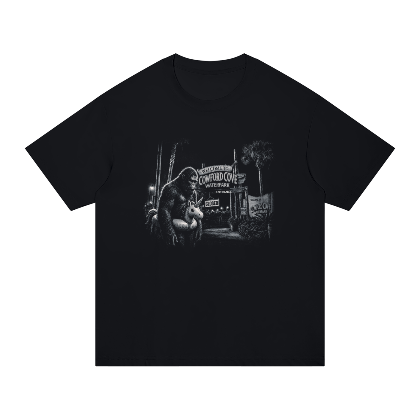 Bigfoot at Cowford Cove | Closed Waterpark Jacksonville Graphic Tee