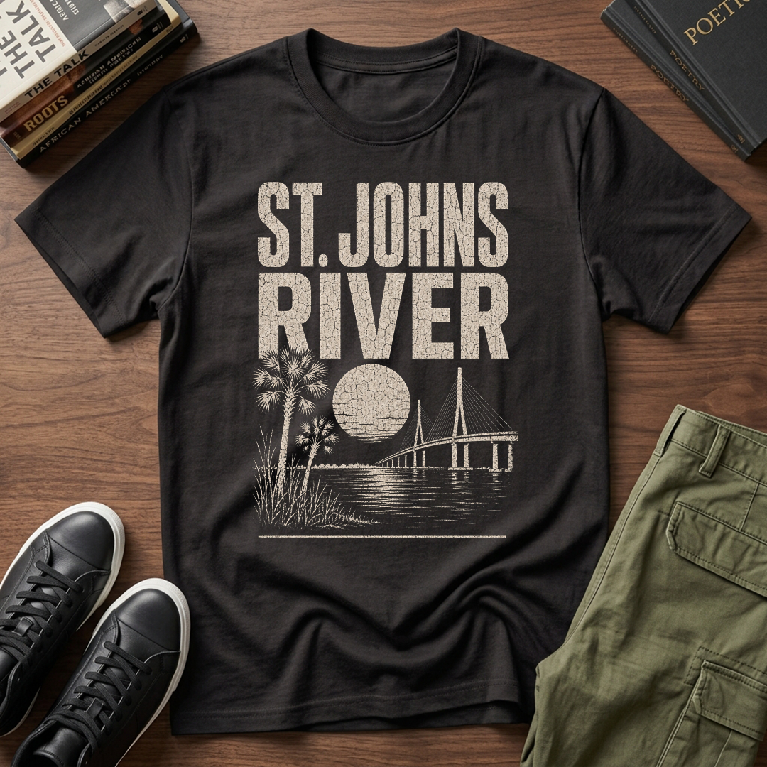 St. Johns River T-Shirt | Jacksonville Duval Graphic Tee